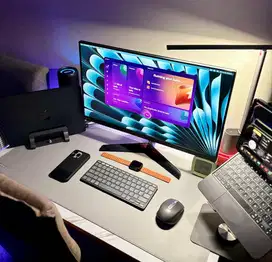 Jual Monitor LG Ultragear 24GS60F & Smart monitor samaung M5