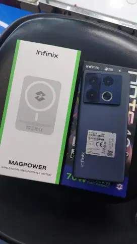 Infinix Note 40 Pro 4G 8/256 Kelenglapan fullset + Wireless
