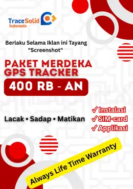 Gps tracker merdeka, bisa motor , truck , mobil dll