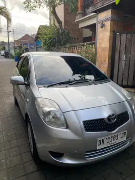 yaris e 2007 mulus