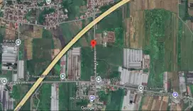 Lebar 100 meter, Tanah industri di Jalan Sidorejo, Mojokerto