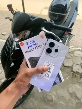 Jual aja HP xiomi redmi not 14 4G ram 8/256