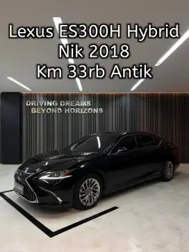 Lexus ES300H Hybrid 2019 Hitam ES300 B2495VBE Km33rb Nik 2018