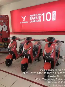 Sepeda Listrik Uwinfly D75 Red