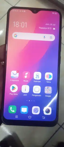 Vivo y17 ram 3/32 batangan siap pakai