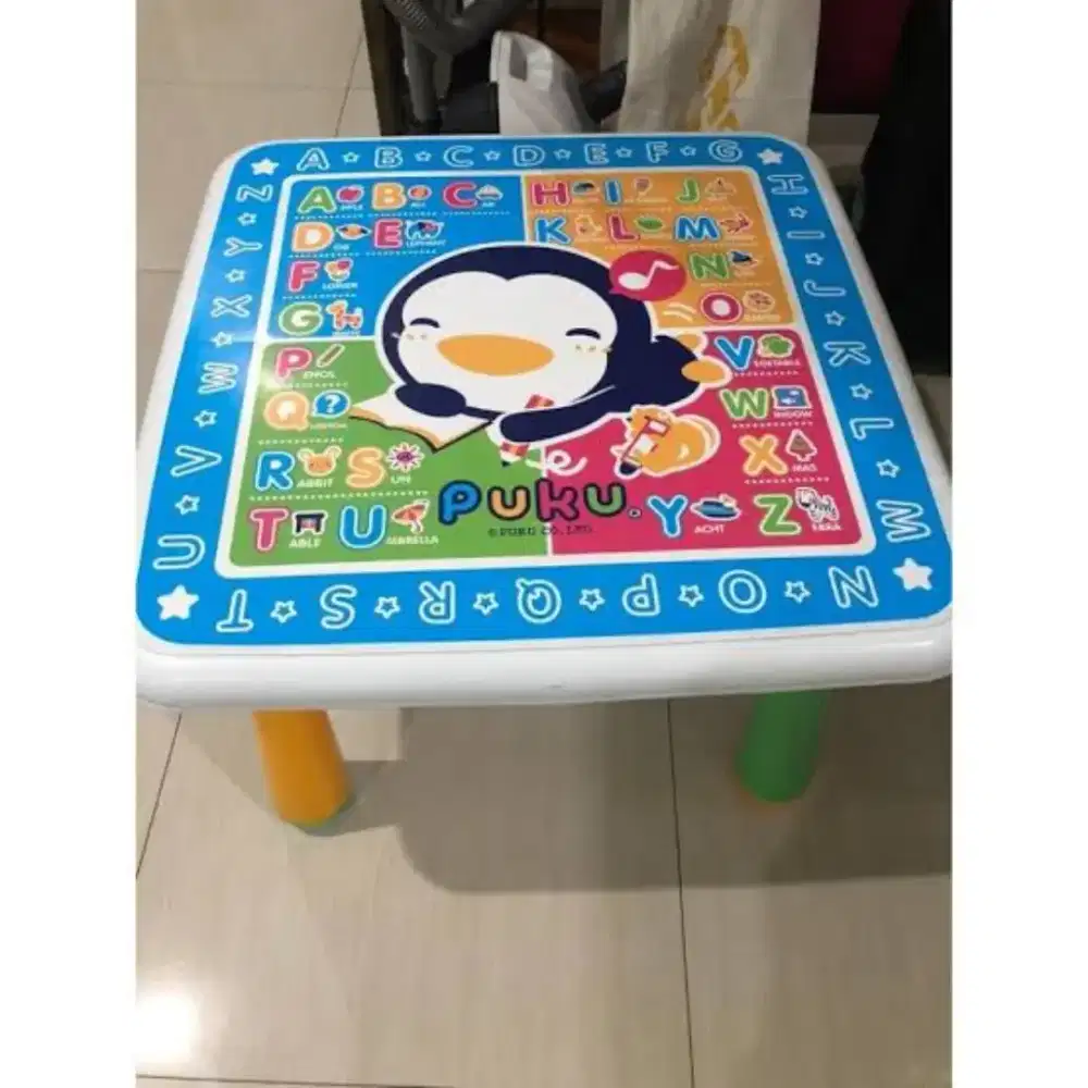 sale preloved meja kursi puku meja belajar anak table chair