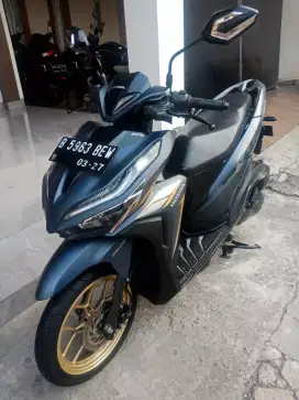 NEW HONDA VARIO 125 CBS ISS BLUE MATTE PAJAK PANJANG FULL ORI JAMINAN!