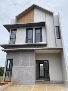 Rumah Dijual Modern Strategis di Cinangka Sawangan Depok 500 jtan SHM