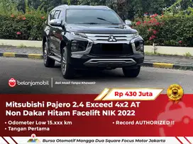 [ LOW KM 15RB ] Mitsubishi Pajero 2.4 Exceed 4x2 Non Dakar 2022/2023