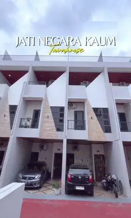 SISA 2 UNIT,Townhouse mewah murah akses 2 mobil 3 KT 3LT JAKARTA TIMUR