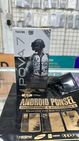 TECNO POVA 7 RAM 8+8/256 GARANSI RESMI INDONESIA SPEK SANGAT CCOK GAME