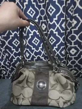 Tas coach bahan canvas