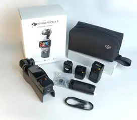 Kamera Vlogger DJI Osmo Pocket 3 Second Like New Masih Aktif Garansi