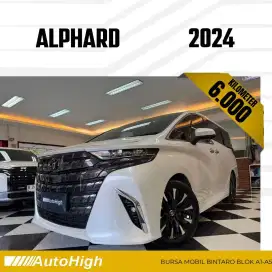 DP10% [Km6.000] Alphard G CVT 2024 White / Hybrid Reg 2023 #AUTOHIGH