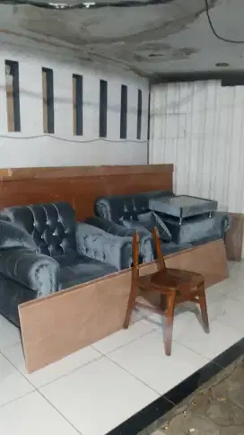 Sofa Bekas Biru