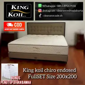 FULLSET KING KOIL CHIRO ENDORSED 200 JUMBO SIZE