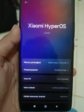 Xiaomi redmi note 14 pro 5g 12/512