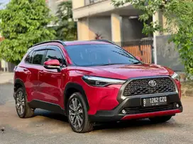 COROLLA CROSS 1.8 AT NON HYBRID 2020 MERAH KM 56rb FULL RECORD TOYOTA