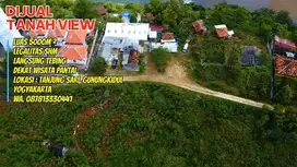Tanah Tebing View Laut Luas 5000m²Lokasi Gunungkidul Yogyakarta