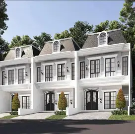 Dijual Rumah Dharma Husada Gress model American Style
