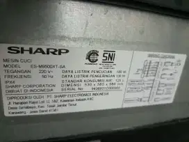 Mesin cuci Sharp 9.5 kg