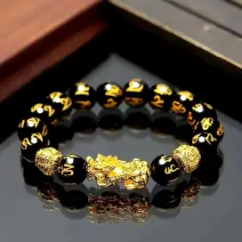 Gelang batu giok fengshui keberuntungan asli impor dari china