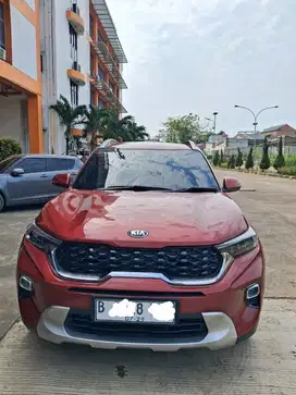 Kia Sonet 1.5 Premier 5 Seater AT Merah Metalik Sunroof Bose NIK 2021