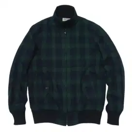 TEMPTATION Canvas Flannel Harington Casual Jacket