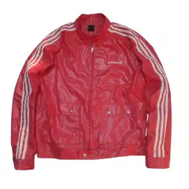 VINTAGE ADIDAS Three Streeps Casual Jacket Full Embossed brand
