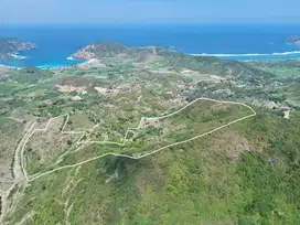 Tanah murah dekat pantai Mawun Lombok. Cocok untuk villa