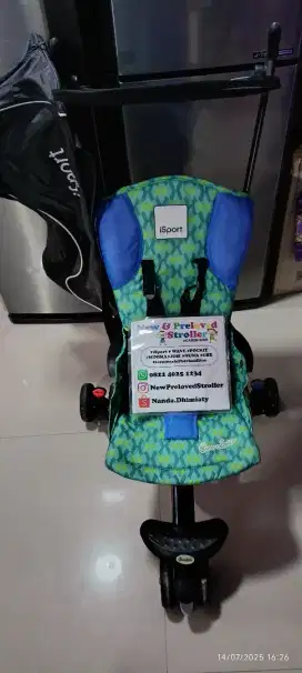 stroller isport pockit joie minima preloved