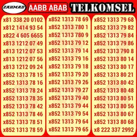 TSEL-B) NOCAN Telkomsel AABB ABAB ABBA kartu perdana nomor cantik simp