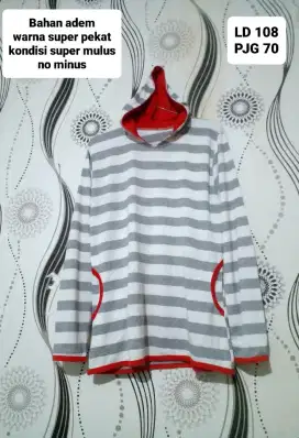 Baju kaos panjang pendek branded second bagus murah