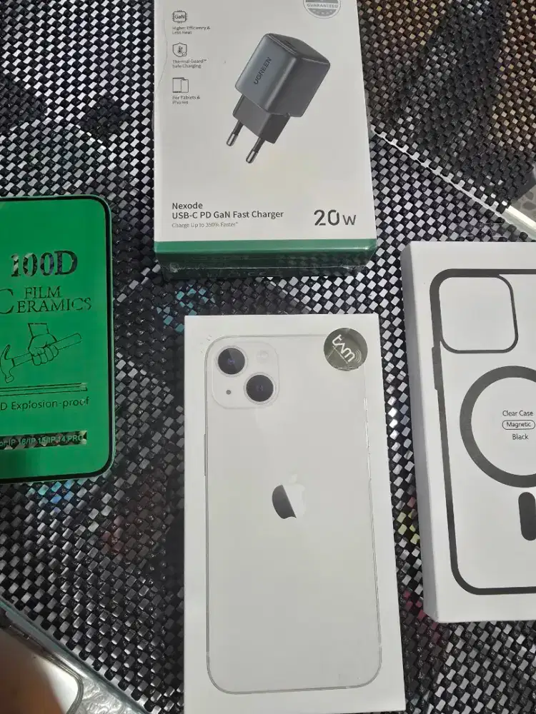 Iphone 13 128GB iBox Starlight Putih Segel New