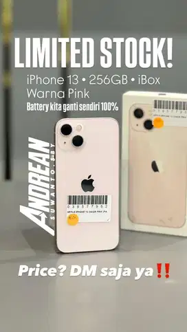 Iphone 13 256 gb pink ibox