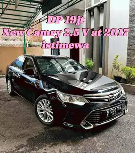 Dp 19jt New Camry 2.5 V at 2017 Top condition Mulus