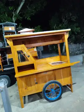 Gerobak Angkringan jg Melayani Pesanan Grobak Bakso Mie Bubur Sate dlL