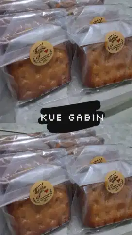 Terima pesanan kue gabin homemade lembut dan enak