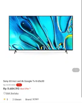 smart tv promo bisa cicilan syarat ktp tanpa dp