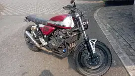 Custom Basic Ninja 250 Merah