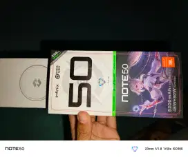 Infinix note 50 pemakaian 3 minggu/net