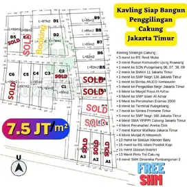 Kavling Siap bangun di Penggilingan Cakung Jaktim