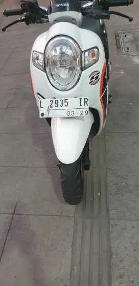 Scoopy Sporty th 2019 mulus pool pjk baru