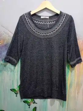 BLOUSE RAJUT HALUS MERK : SHUCA