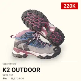 JUAL Sepatu K2 Outdoor | Sepatu Hiking