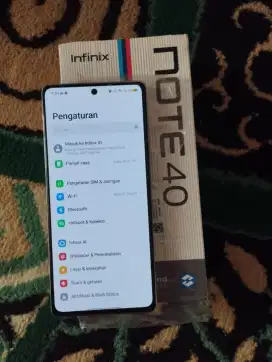 Infinix note 40 8+8/256