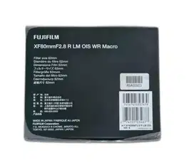 FUJIFILM Fujinon XF 80mm F2.8 R LM OIS WR Macro
