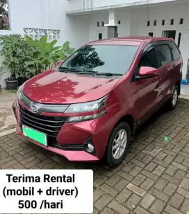 Terima Rental (mobil + driver) Rp.500rb /hari