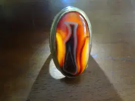 Batu Akik Motif Gambar Botol