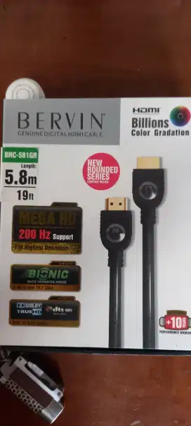 Kabel hdmi bervin 5.8m